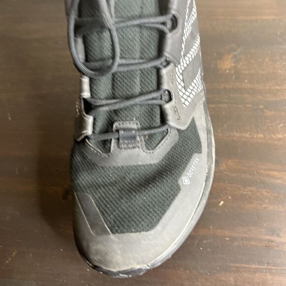 Adidas Terrex AX4 mid gore-tex hiking shoes Men 8.5 Black - Picture 15 of 16